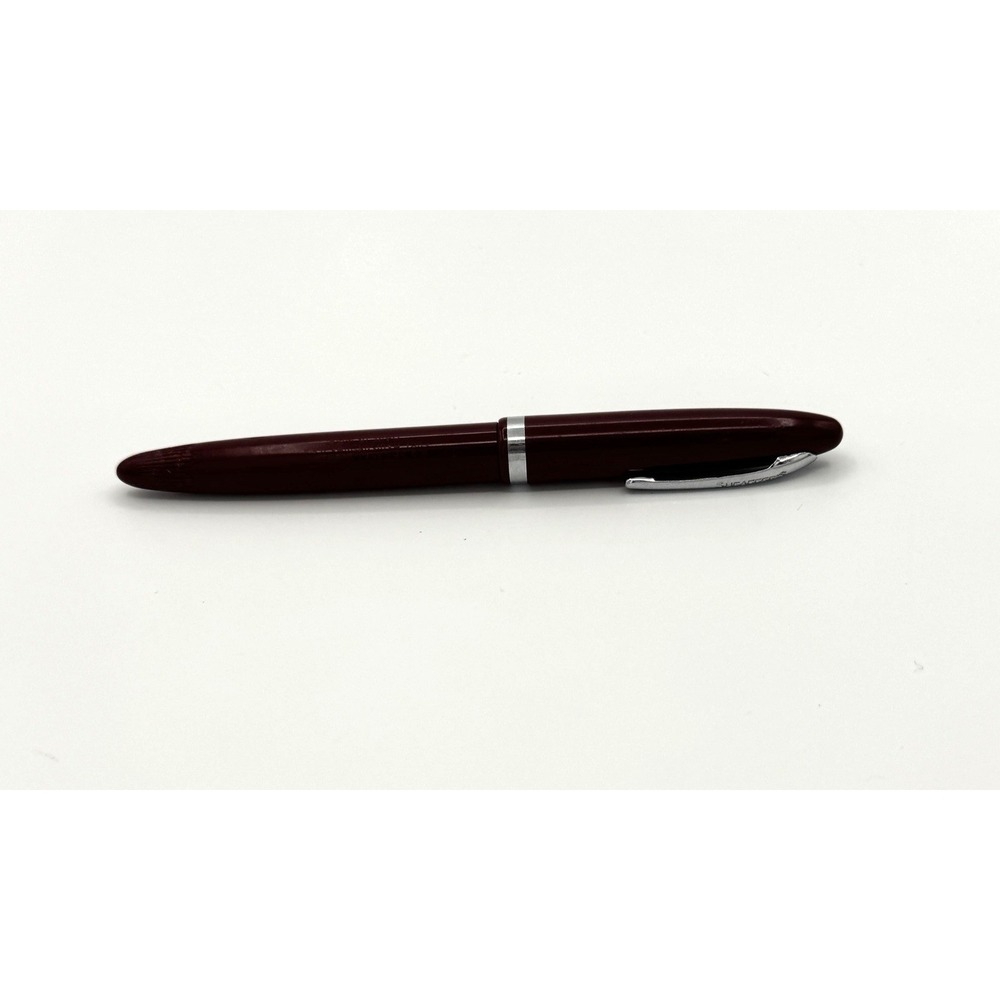 Vintage Sheaffer's Lever Fill‎ Fountain Pen Burgundy Fort Madison USA Untested